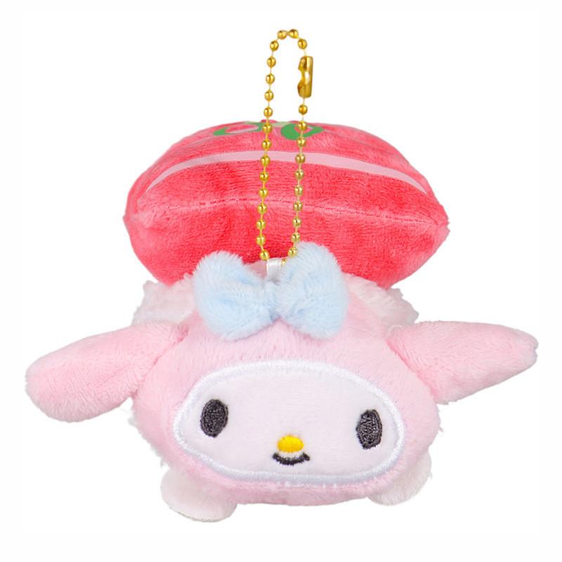 Adorable Japanese Sanrio My Melody Sushi Plush Toy Soft And Cuddly 20cm Doll Melody  Keychain