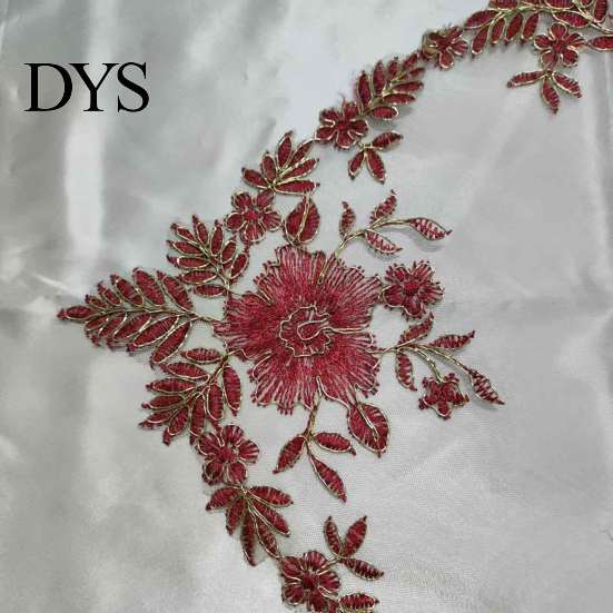 Photography Background Props Square Lace Placemat for Dining Table, Embroidered Mesh Heat Resistant Table Delicate Runners Mat, Retro Floral