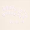 24 Pieces Simple Pink and Tender Girl Manicure, Sweet and Cute Aurora Glitter, Fake Nails, Wearable Short Manicure Film