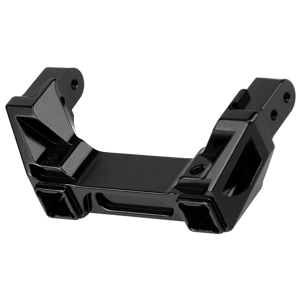 Upgrade Accessory Metal Rear Bumper Mount for Traxxas TRX 4 1 10 RC Crawler Car (Black)