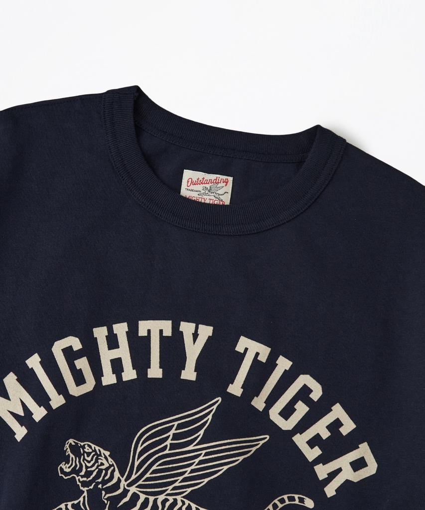 OUTSTANDING Mighty Tiger Tee(Flying Force)_Navy