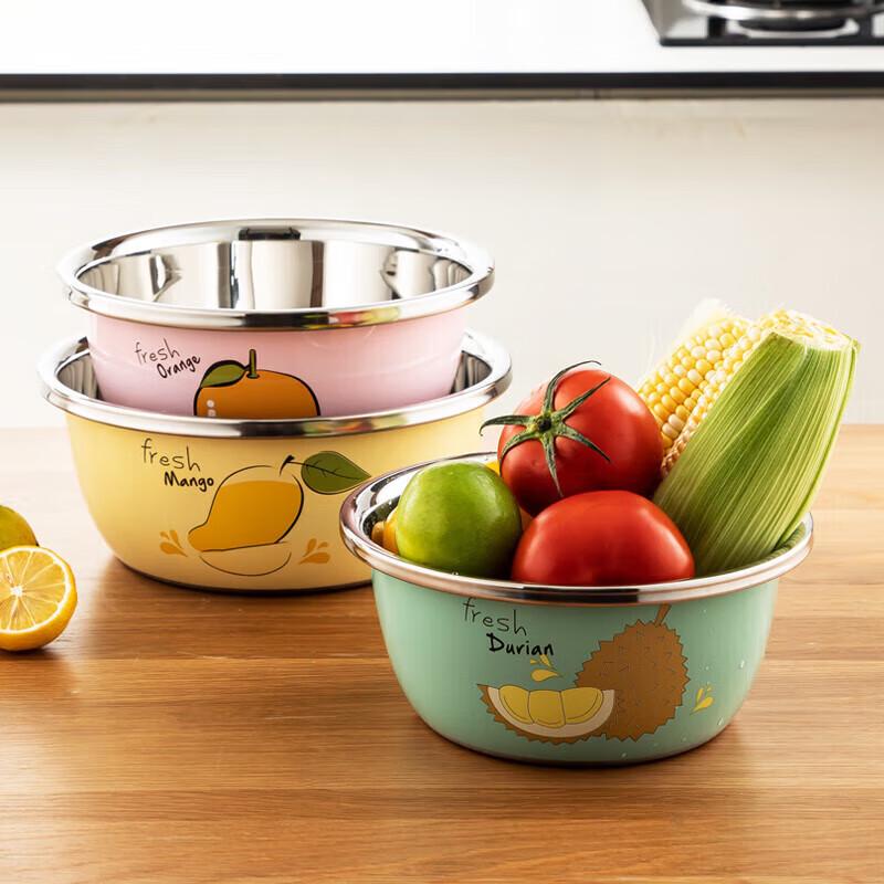 Meichu Stainless Steel Cartoon Condiment Bowl Set