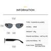 Women's sunglasses, triangular frameless sunglasses, men's and women's fashion sunglasses