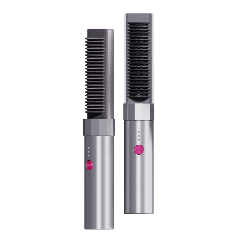 

In-Stock Jin Dao Wireless Hair Straightener & Curler Combo: Compact Comb Design for Easy Hair Styling