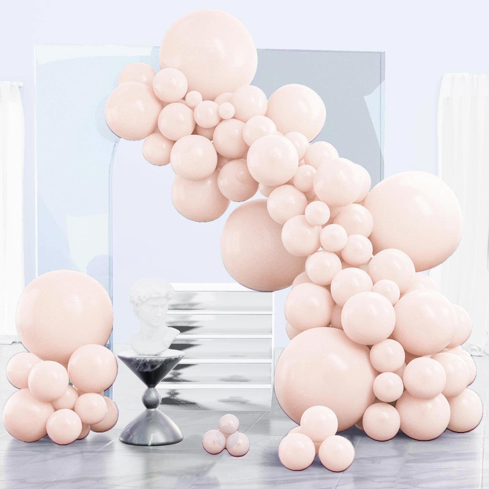 

Latex Balloons Pack of 4 Assorted Sizes for Party Decoration Birthday Events and Celebrations Durable Material One Size