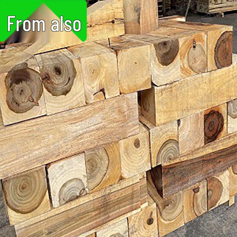 Hardwood Crane Outrigger Support Blocks