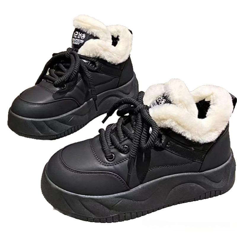 New Women's Cotton Shoes, Casual Shoes, Snow Boots, Women's Waterproof Sports Shoes and Board Shoes
