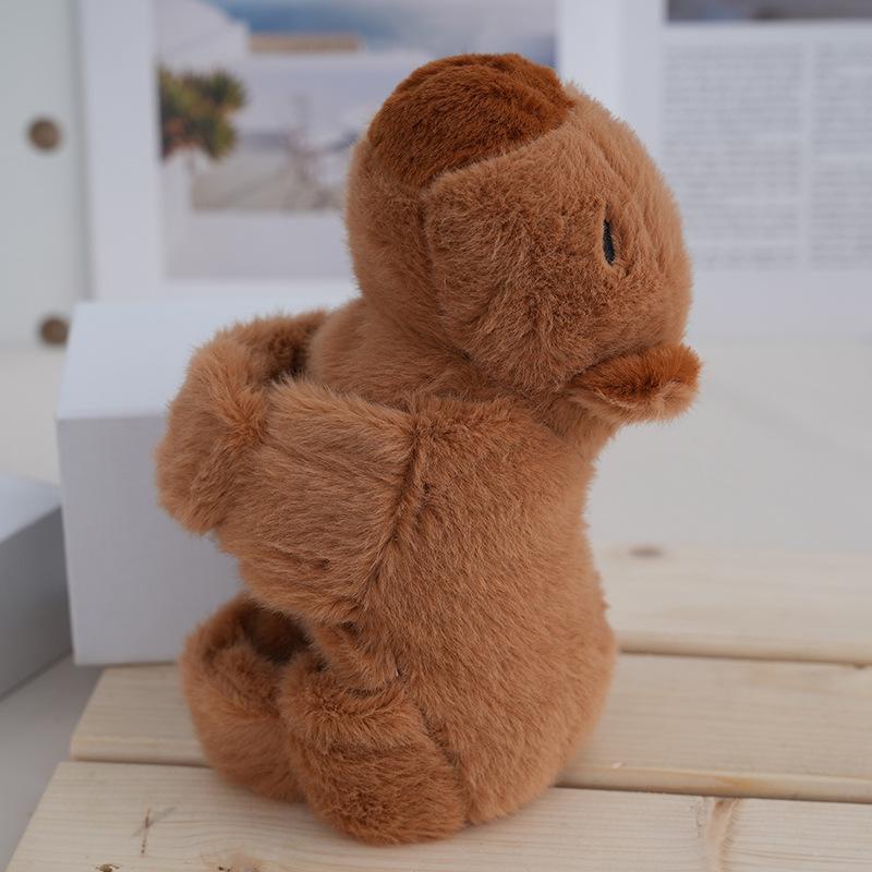 Adorable Capybara Plush Toy Keychain Cute Stuffed Animal Bag Charm Birthday Gift