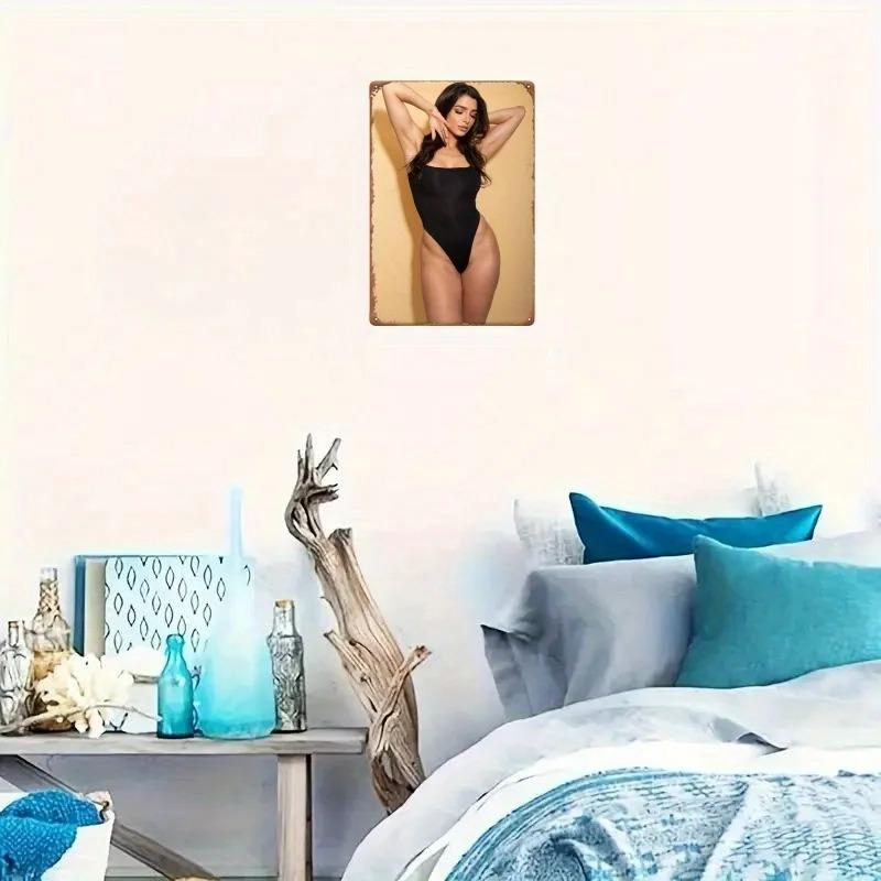 Metal Tin Sign 8x12 Inch Vintage Retro Wall Art for Home Decor Bar Bathroom Bedroom