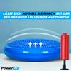 POWERUP Ballsete Luftpute Sittehjelp Sittepute Balansepute med pumpe