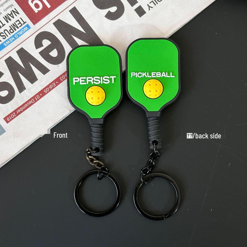 Fitness Series Gummi-Schlüsselanhänger: Hantel- & Kurzhantel-Anhänger für Geschenke