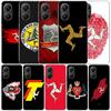 Isle of Man Coat of Arms Soft Cover for Xiaomi Poco F7 Ultra X7 X6 X5 Pro M7 Phone Case Redmi 15 15C 13 13C 12 12C 10 10C Print
