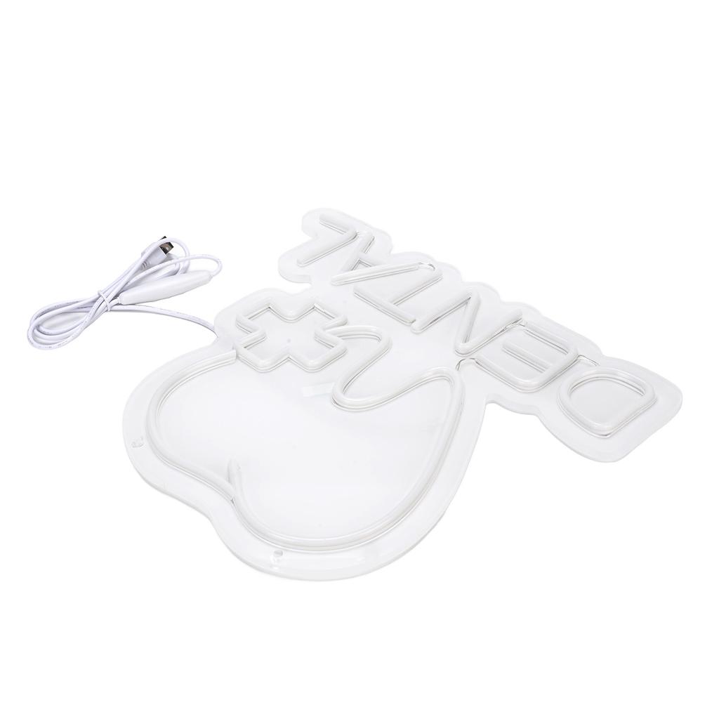 LED Neon Sign Brightness Adjustable Acrylic Panel LED Sign Decor for Theme Party USB Plug in