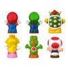 Fisher-Price My Mario Little People Character Set (6 Figures) - Ages 1.5+ - Multi-color JHG63