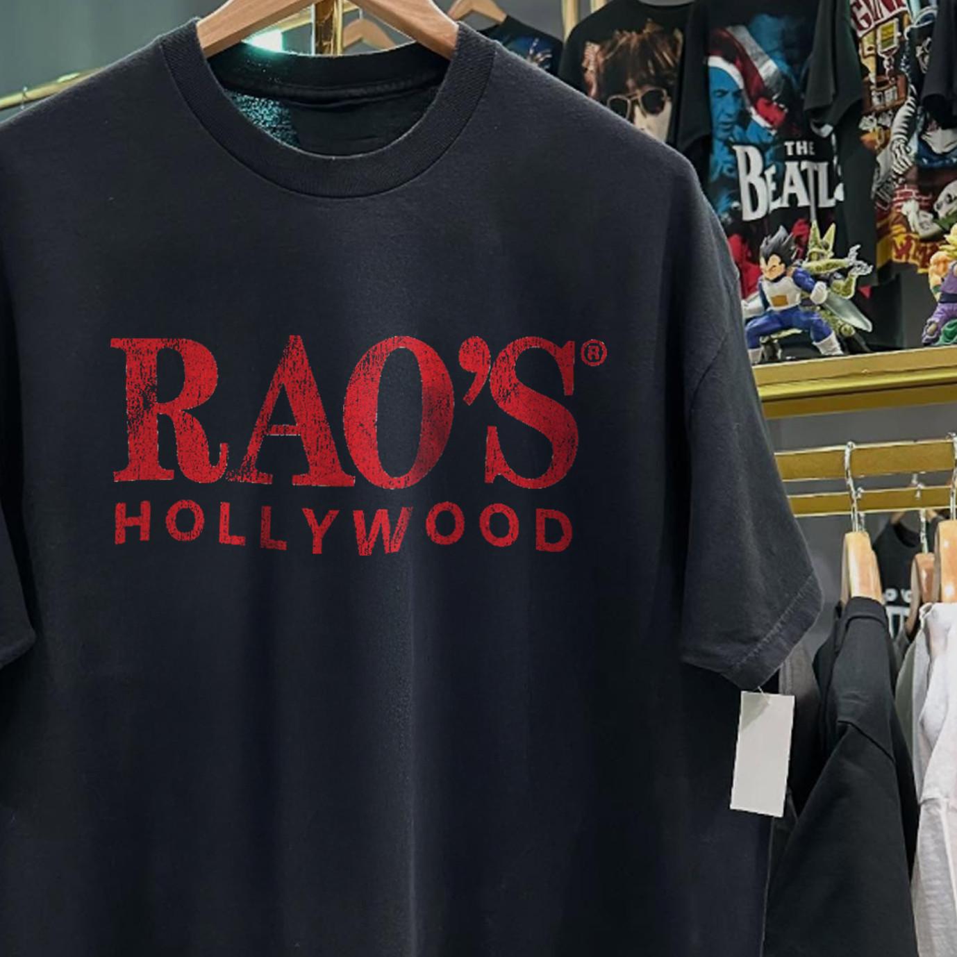 2014 Rao S Hollywood Promo T-Shirt Black XXL 3XL