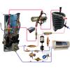 1.5HP Condenser of Heat Pump Water Heater Is Also Matching 1/3HP R404a or R290 Low Temperature Freezers or Air Conditioners