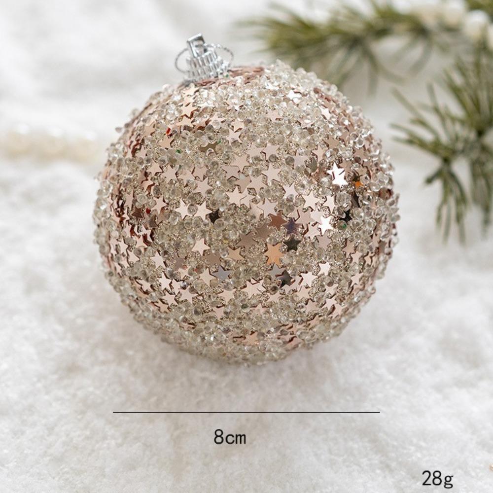 Foams Christmas Decor 8cm Christmas Tree Pendant hanging ornaments  Christmas Party Supplies