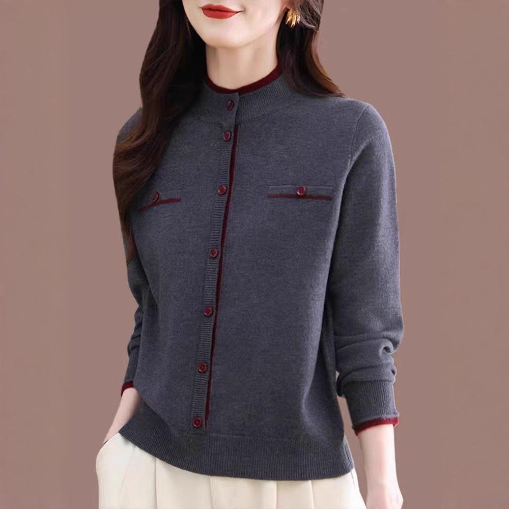 

Sweater Cardigan Women Loose and Versatile Short Knitted Cardigan Top for Women In Korean Autumn and Winter Sweater Coat S