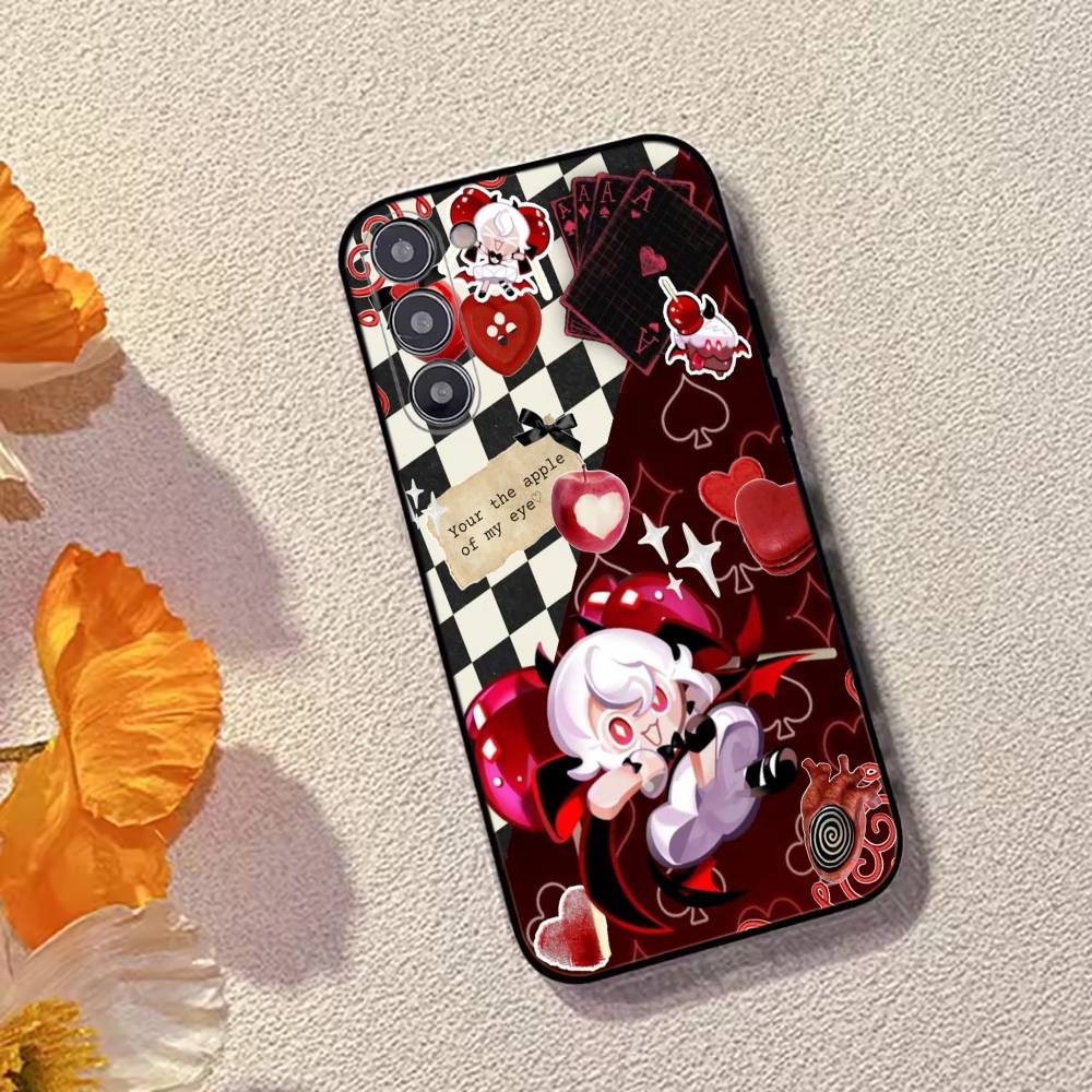 Game C-Cookie R-Run Kingdom Phone Case Black Silicone Soft For Samsung Galaxy A73,A72,A71,A70,A53,A52,A51