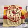 Kansas City Chiefs Flannel Blanket, High quality Comfortable for All Seasons, Home Decor, Warmth and Comfort