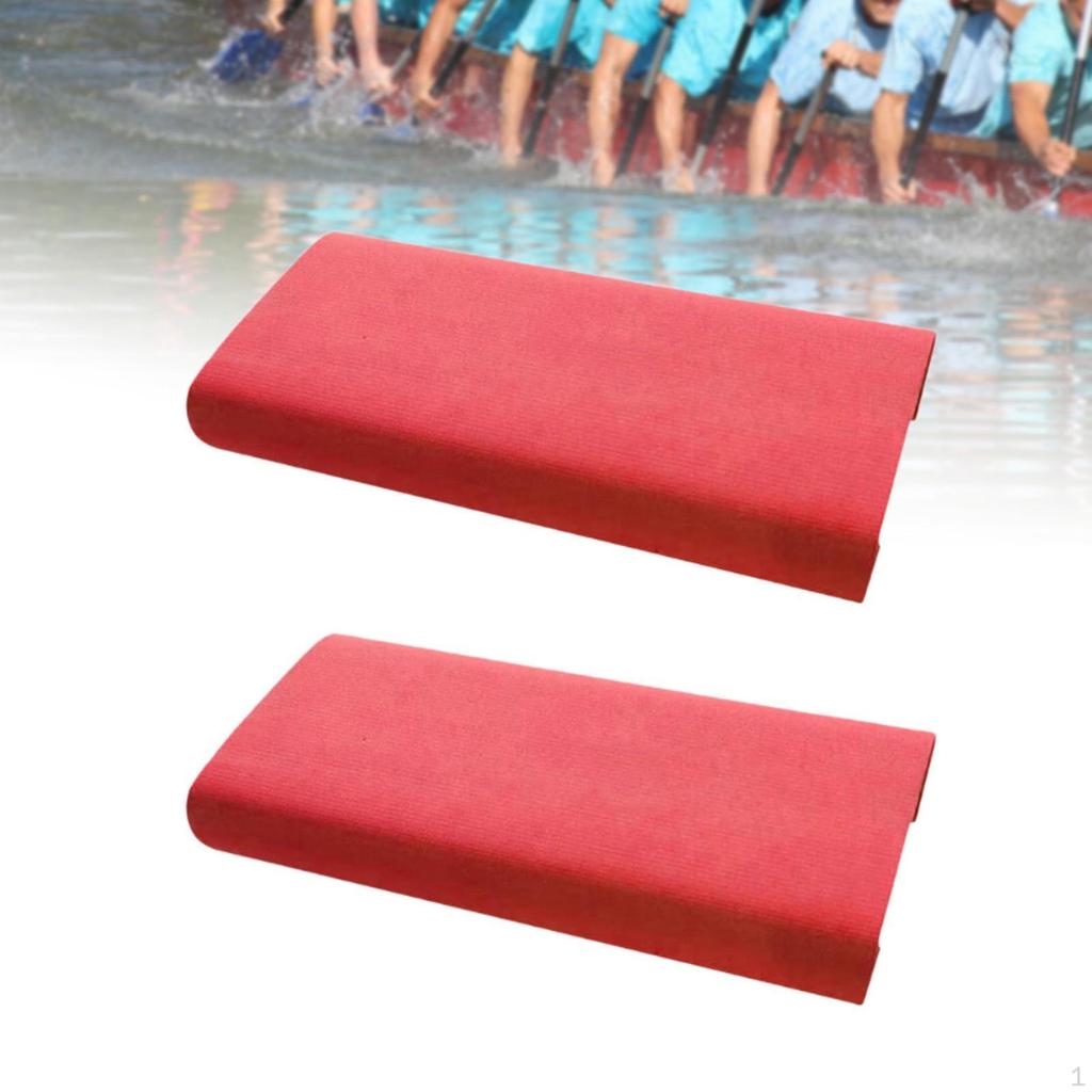 2 Pieces Dragon Boat Paddle Seat Pad,Boat Cushion,Protection,Dragon Saddle for Race