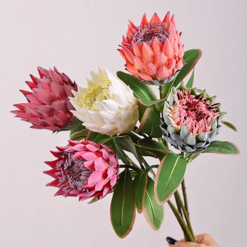 Stile Europeo Simulazione Fiori Imperiali Ramo Festa Decorativa Seta Artificiale Bianco Fiore Reale Decorazione Stanza