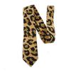 Fashionable Leopard Print Neck Tie For Men And Women Unisex Decorative Tie For Office And Party Gathering Accessory