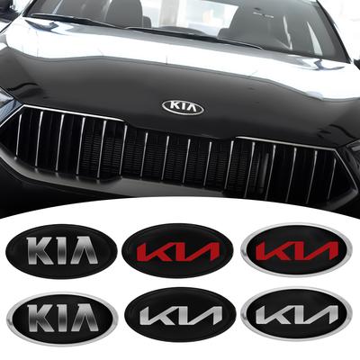 1 ud. Emblema de Logo Original para Rejilla Frontal de Radiador de Coche Pegatinas Para Ceed Sportage Cerato Soul Sorento Picanto Optima K5 K3 K2