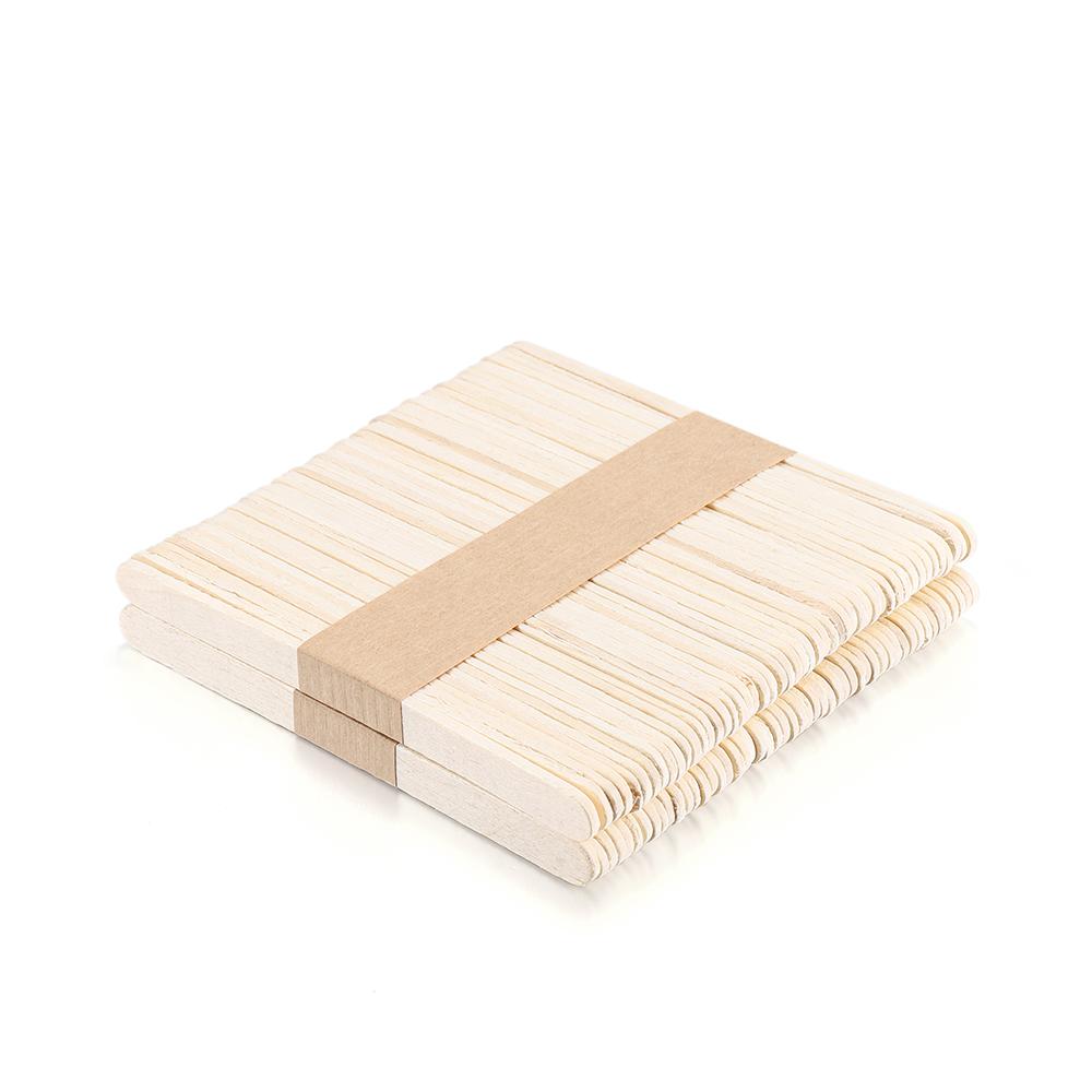 50/100/150 Piezas Herramienta de Resina Palo Removedor Epoxi Palo de Helado de Paleta Hecho a Mano DIY Molde de Resina Herramientas para Hacer Palitos de Hielo de Madera