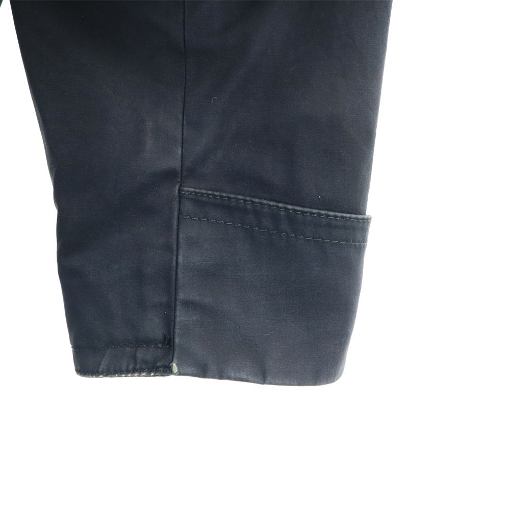 COACH Stainless collar coat 4 Navy Women Used