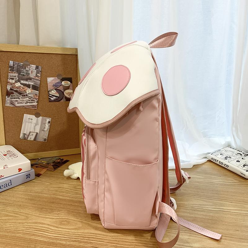 Backpack Women's Colorblock Student Schoolbag Campus Backpack