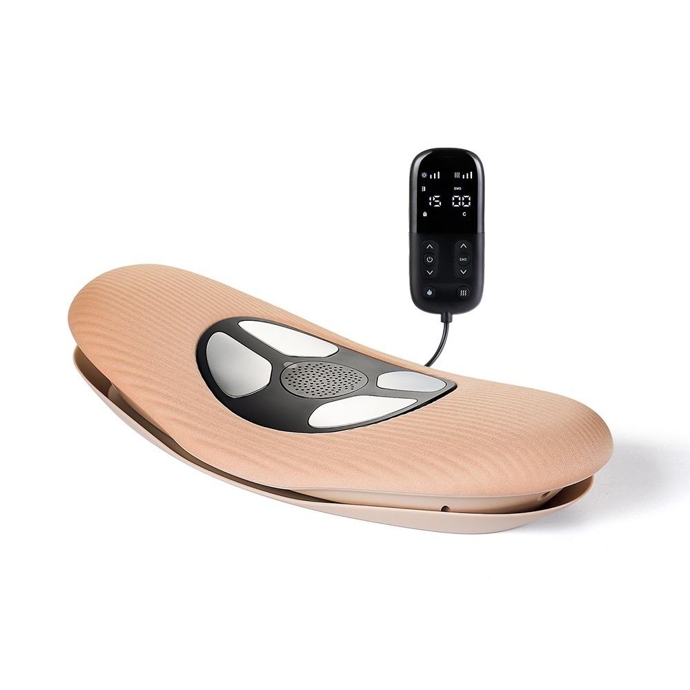 Elektrický masážní přístroj pro bederní trakci, vibrační masážní přístroj na pas, podpora pasu a páteře se vzduchovými polštáři, masážní přístroj na záda, masážní přístroj na pas