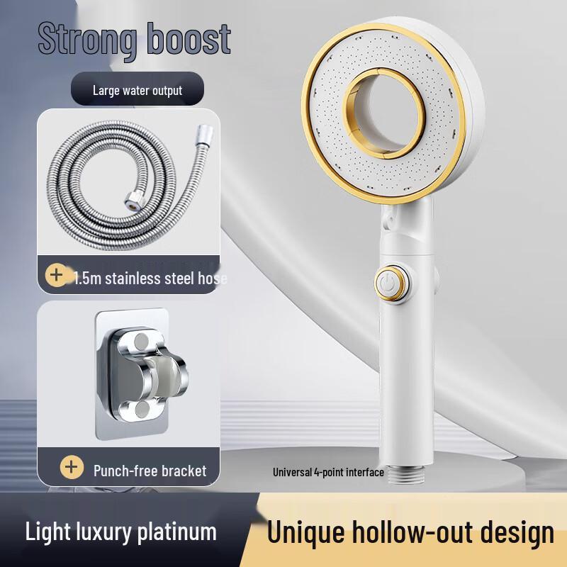 MDNG 3-Mode Pressurized Shower Head