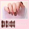 Nails Art Sticker with Nail File Waterproof Gels Nail Strips Nail Polish Sticker Nail Wraps Nails Art Decoration for Girl