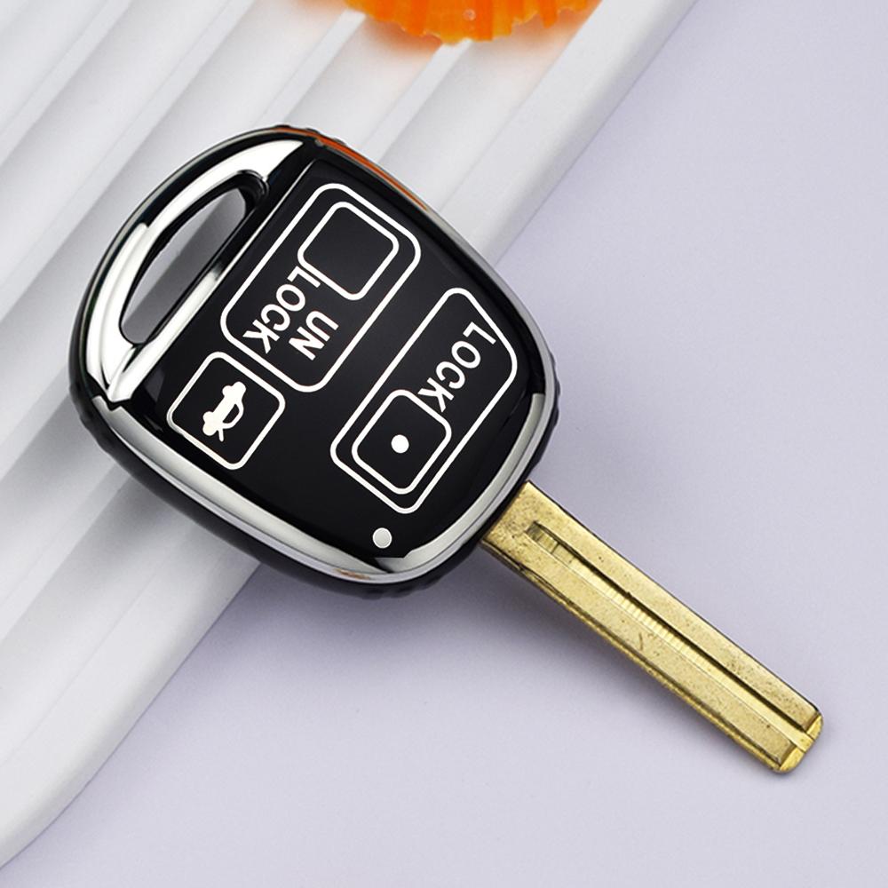 

Чехол для ключей из ТПУ для Toyota Land Crusier FJ Cruiser для Lexus ES GS LS IS RX SC LX RX400h ES330 RX330 GS300 GS430 C - Black