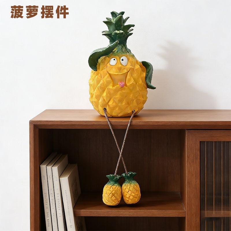Cute Fruit Vegetable Ornament Creative Home Garden Decor Stress Relief Gift