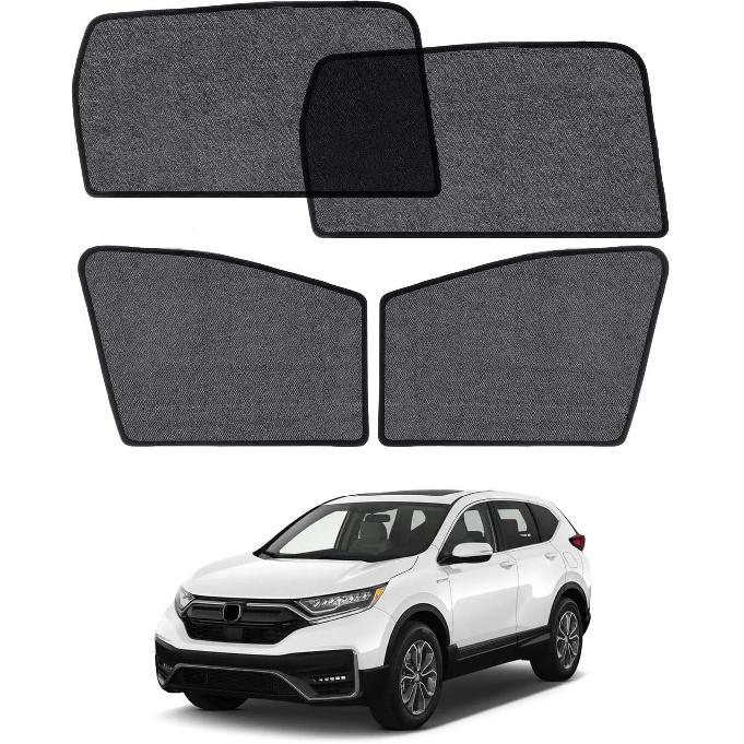 Car Window Shade for Subaru Forester -2024,2 Pack UV & Glare Protection, Breathable Privacy Screen, ect & Bug Blocker Magnetic Mesh Side Rear Sun