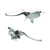 Right and Left 7/8" 22mm Motorcycle Front Brake Clutch Master Cylinder Hydraulic Pump with Lever For Yamaha Suzuki Honda