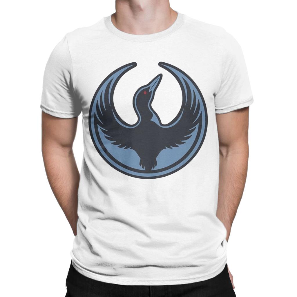 Rebel Loon TShirt Men Awesome 100 Cotton Tees Crew Neck Short Sleeve T Shirt Gift Idea Clothes