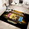 1pc Rockstar Energy Print Area Rug - Soft, Washable Non-Slip Indoor Mat, Living Room, Home Office Decorative Rug,Office Decorative