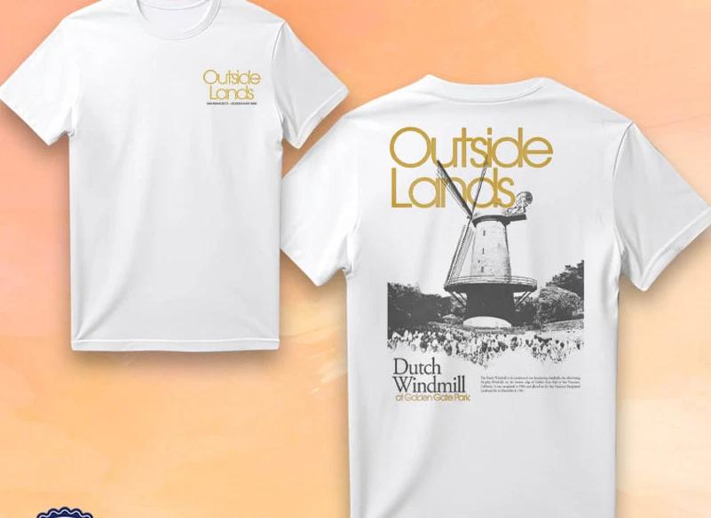 Outside Lands Windmill San Francisco 2025 Shirt T S