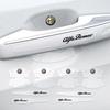 8pcs PVC Transparent Car Door Handle Protector Film Anti Scratch Stickers For Giulietta 147 Giulia Car Accessories