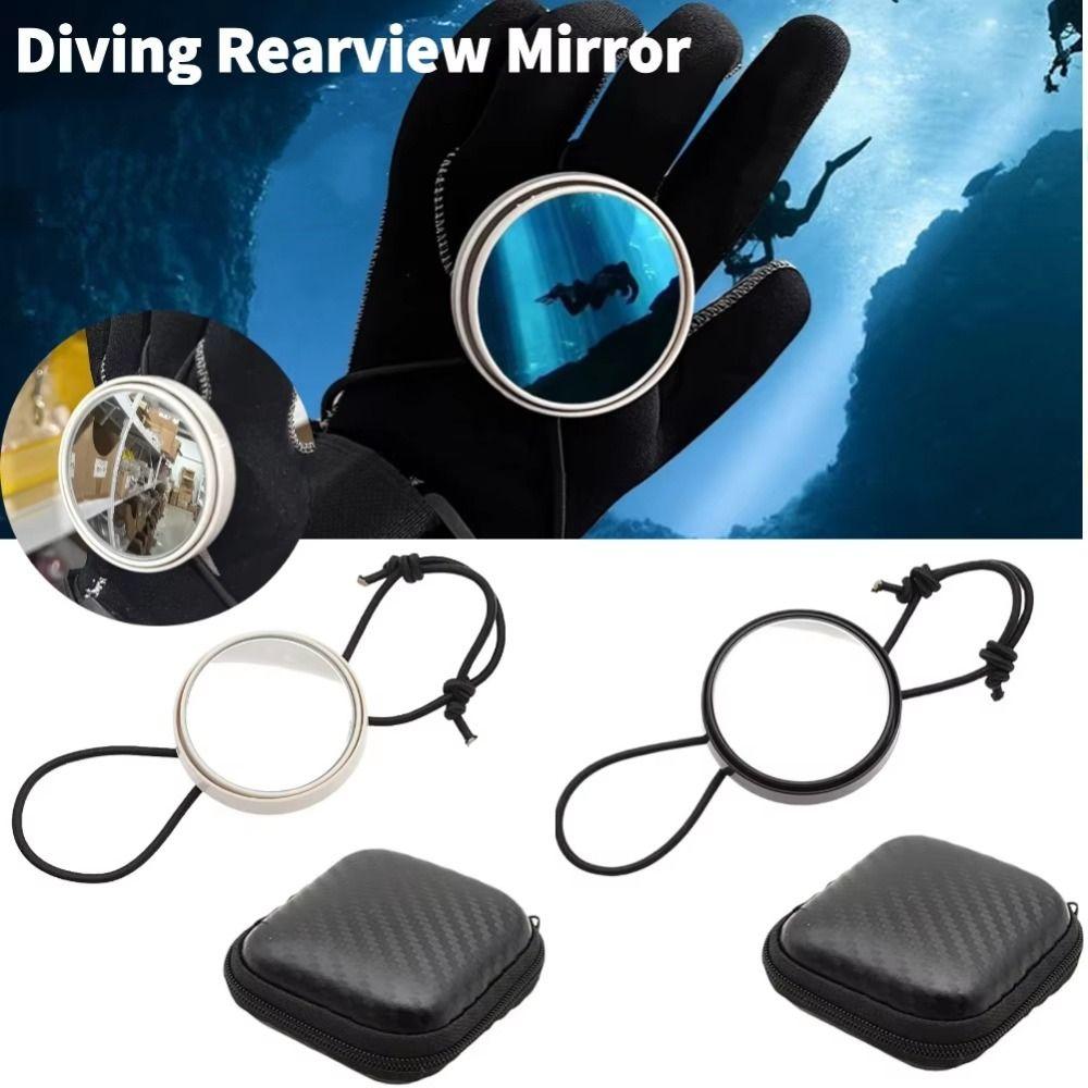 Convex Lens Diving Wrist Mirror Observation Diving Observe Mirror Water Sports