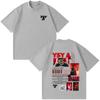 Rapper YSY A Tour Album 2026 Merch Funny Style T-shirts Unisex Women Clothing Hip Hop TShirt Summer Casual Cotton Oversized T-shirt