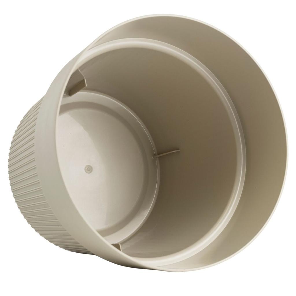 Silva Line Recycling Flower Pot Beige H12.7X14.5