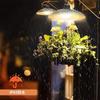 Solar Powered Outdoor Pendant Light Waterproof Courtyard Home Living Room Balcony Pavilion, Hanging Light LED Induction Lighting