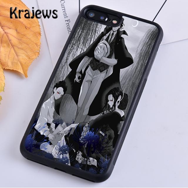 Krajews Kibutsuji Muzan Kimetsu no Yaiba Telefono dėklas iPhone 14 5 SE 6s 7 8 plus X XR XS 11 12 13 pro max Samsung S21 S22ultra