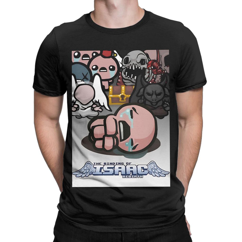 The Binding of Isaac Poster Funny 100% Cotton T-Shirt The Binding Of Isaac Rebirth Tops Tees Fo
