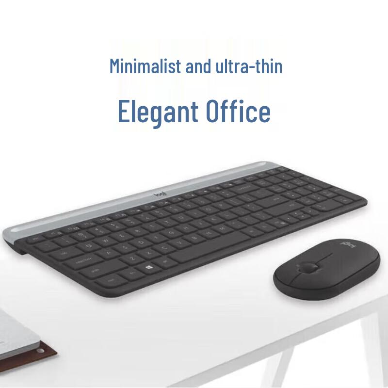 Logitech MK470 Slim Wireless Keyboard and Mouse Combo