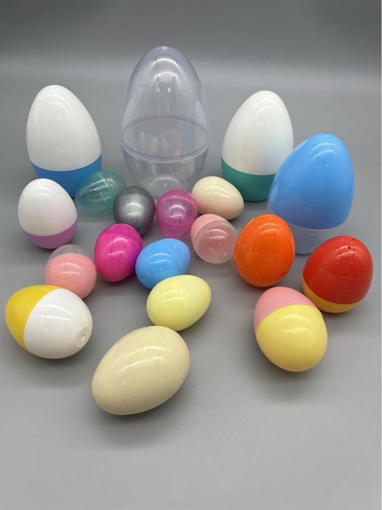Resurrection Eggshell: Happy Easter Egg Toy for Kids - DIY Empty Shell for High-Temperature Simulation and Gashapon Decoration.